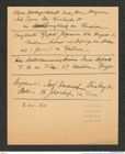 k.k. naturhistorisches Hofmuseum, Intendanzakten 1885-1896 (Hauer), Aktenzahl Z.627/1890, Seite 1